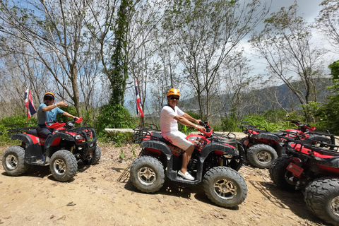 Phuket : ATV di Erawan Patong Seaview Zipline 250 ccPhuket : ATV da Erawan Patong Seaview Zipline 250 cc 45 Min