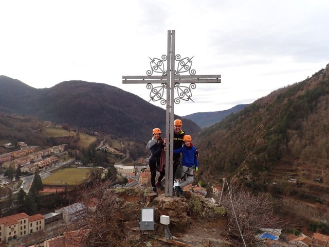 Visit Gerona Via Ferrata Roca de la Creu en Ribes de Freser in Olot, España