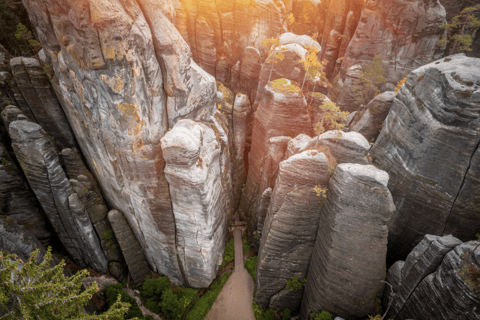 From Wroclaw: Adršpach Rock City Trip with Private Driver