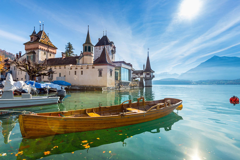 Privé-chauffeur de hele dag van Interlaken&gt;Thun, Spiez, Meer