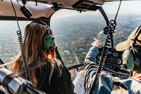 Los Angeles : Visite touristique privée d'une heure en hélicoptèreLos Angeles : 1 heure de visite guidée en hélicoptère