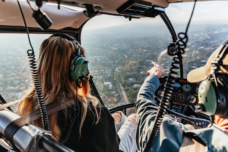 Los Angeles : Visite touristique privée d'une heure en hélicoptèreLos Angeles : 1 heure de visite guidée en hélicoptère