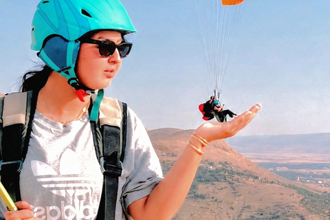 Fly over Aguergour: Extreme Tandem Paragliding with GoPro Sunset: Extreme Adrenaline Tandem Paragliding with GoPro