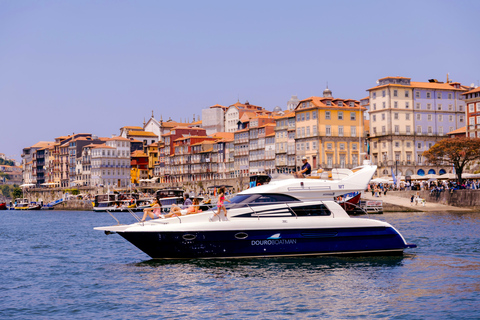 Porto: Private Douro River Yacht w/ Wines & Gourmet Tasting