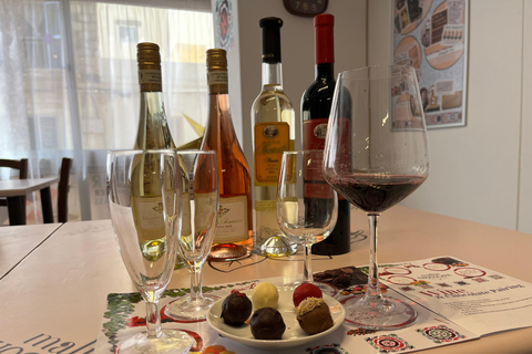 Malta: Experiência de harmonização de vinho e chocolate