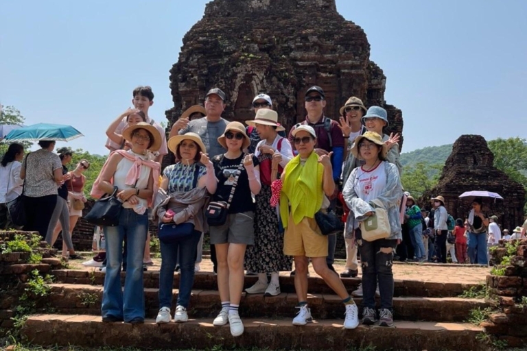 Excursion d'une demi-journée au Sanctuaire de My Son et croisière depuis Hoi An /Da NangCircuit partagé : Départ de Da Nang