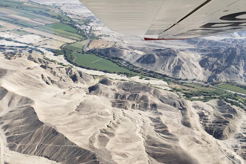 Nazca : 60 min de survol 21 figures de Nazca et Palpa + transferts inclus