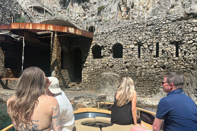Capri Boat Tour with Blue Grotto and Original Tarantella Full Day - Shared - Departure From Amalfi