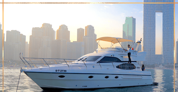 Dubai: Private Luxury Cruise on a Stylish 50ft Yacht