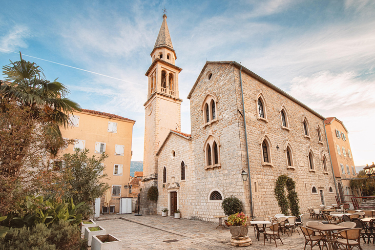 Tour of Montenegro: Budva or Kotor Day Tour from Tirana Montenegro Tour w/ Budva Visit