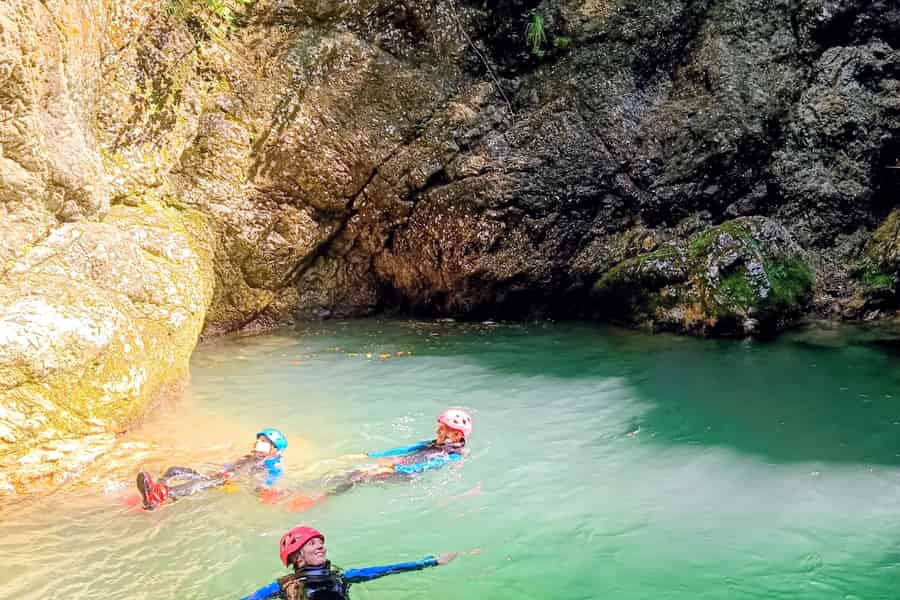 100 % NASS & BESTE: Familie Hakuna Matata Canyoning. Foto: GetYourGuide