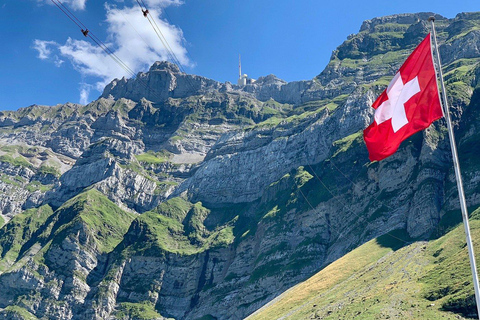 From Zurich: Mt. Säntis, St. Gallen Old Town, UNESCO Library