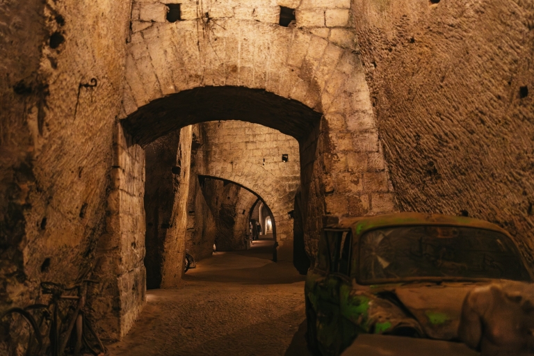 Naples : Visite guidée du Tunnel Bourbon et billet d'entrée