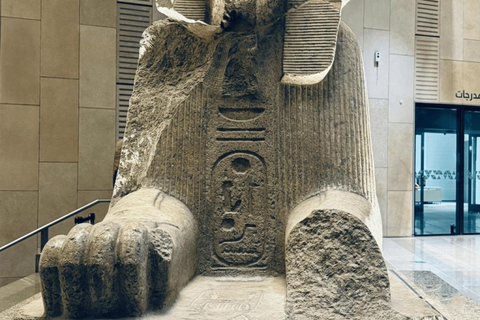 Hurghada Cairo flight: pyramids, kings mummies museum or GEM pyramids, GEM Museum
