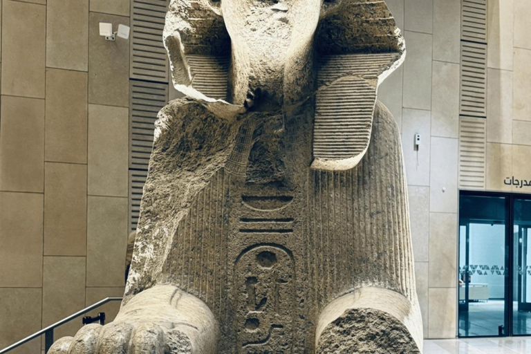 Hurghada Cairo flight: pyramids, kings mummies museum or GEM pyramids, GEM Museum