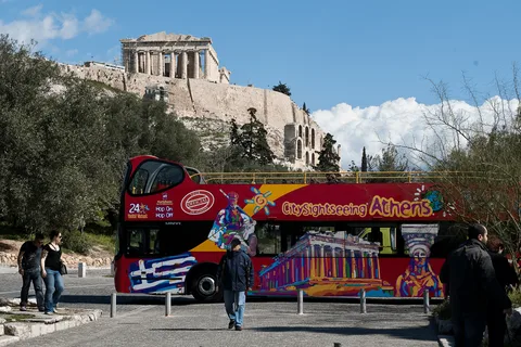 Athen: Hop-On-Hop-Off & Akropolis & Akropolis-Museum & 3 Audio