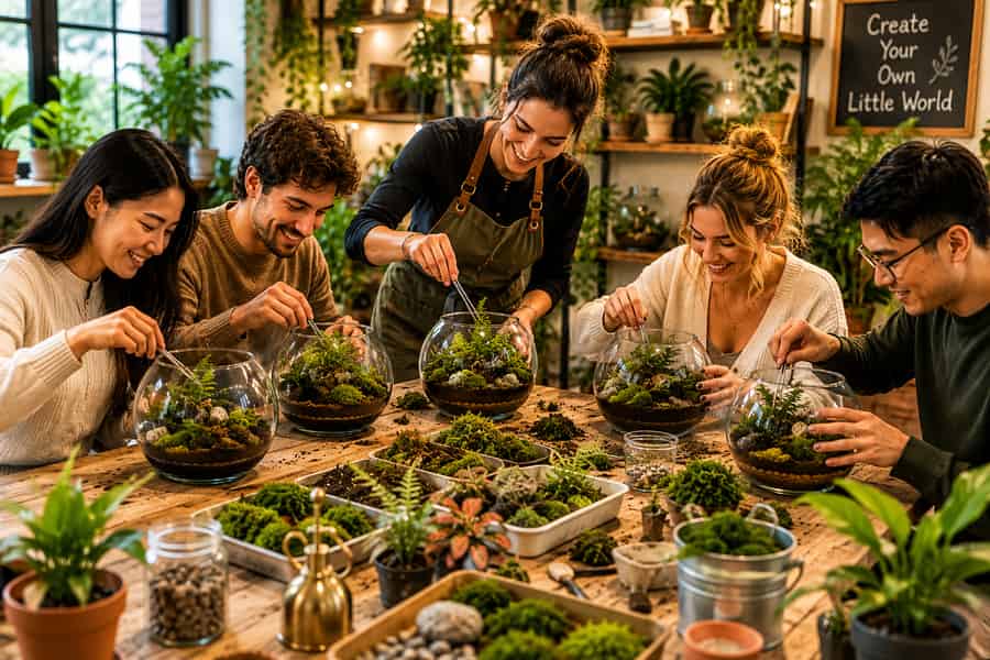 Chicago: Workshop: Moosgarten-Terrarium. Foto: GetYourGuide