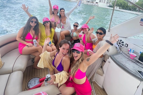 Croisière touristique et balnéaire autour de Miami Beach à bord d'un yacht