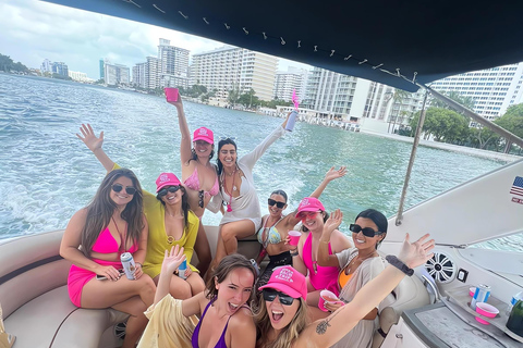 Sightseeing en zwemcruise rond Miami Beach op een jacht