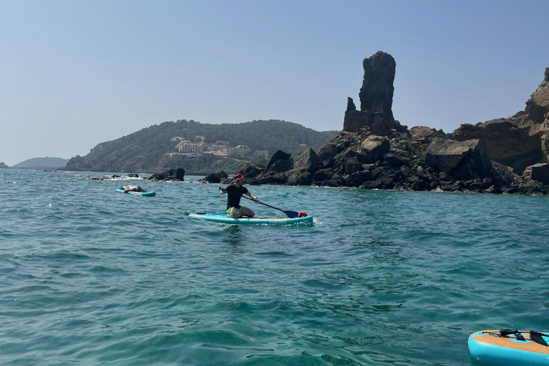 Ibiza: SUP rondleiding met gids in het mariene natuurreservaat