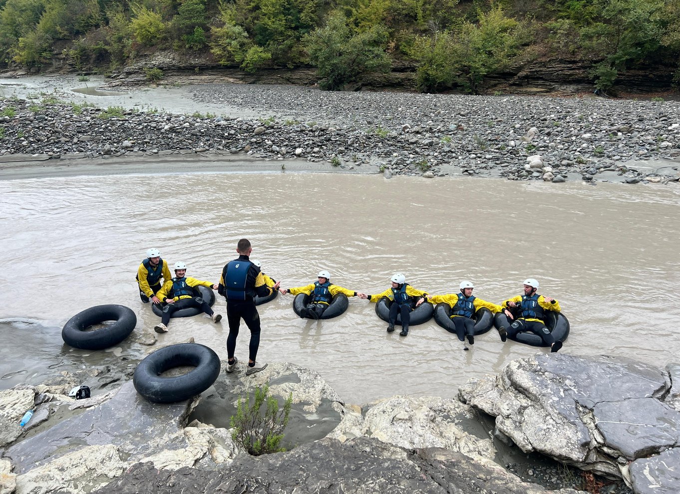 Çorovoda: Osumi Canyon Rafting/flodtubing-tur