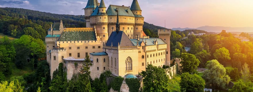 Depuis Bratislava : Bojnice, Banská Štiavnica, Čičmany