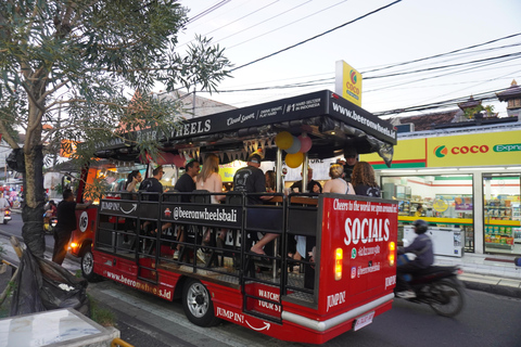Bali: 2-Hour Beer Bus Party in Kuta & Legian Happy Hour Beer