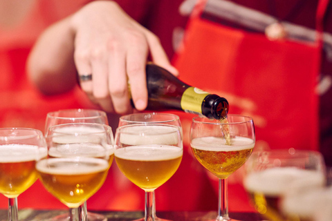 Bruxelles : Atelier de fabrication de gaufres belges avec dégustation de bière