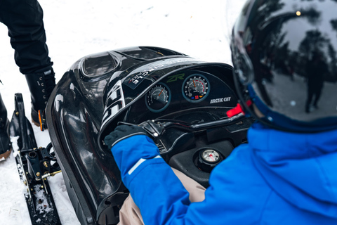 Levi: Family Snowmobile Safari with Mini Snowmobile for Kids