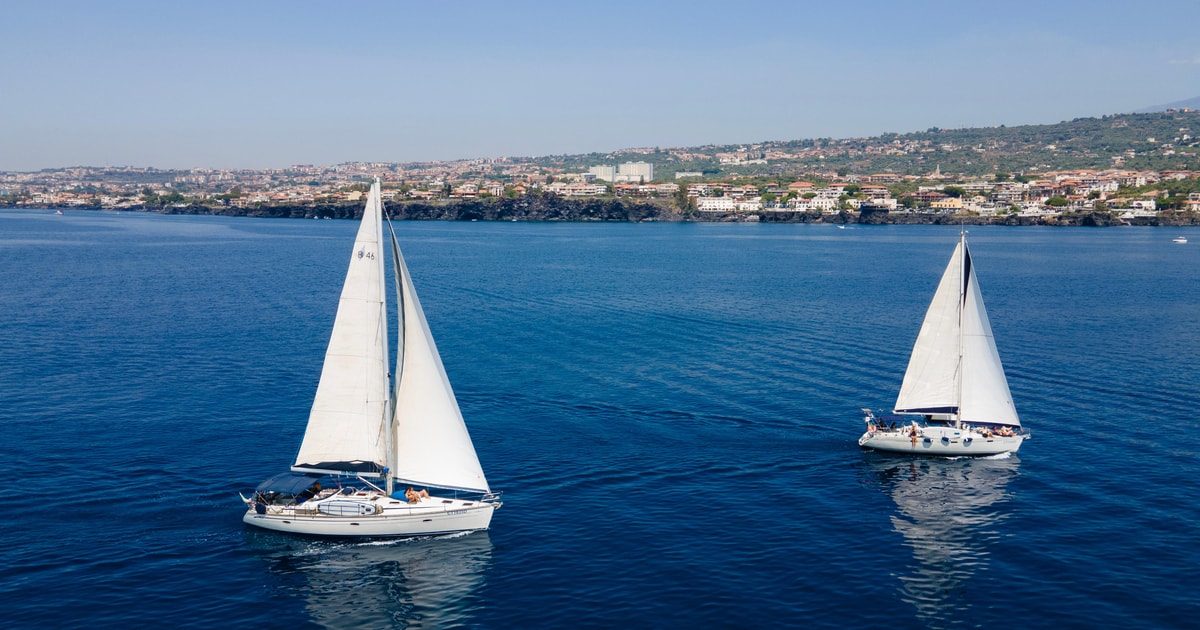 Private Sailing tour along Catania & Cyclops coast | GetYourGuide