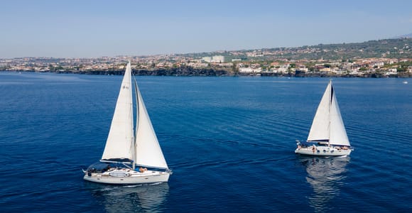 Private Sailing tour along Catania & Cyclops coast