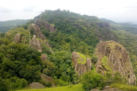 Sunrise at Nglanggeran Volcano, Jomblang Cave & Timang Tour
