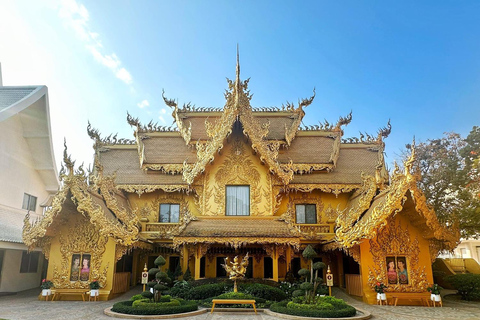 Chiang Rai: Explore 3 Highlight Temples (White, Blue, Red) Meeting Point: Wat Phra Singh (Hotels Outside Pickup Area)