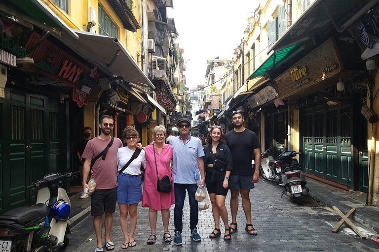 Hanoi City Walking Tour with Hidden Gems and Train Street