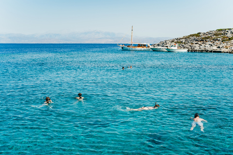 Héraklion : Excursion en voilier l'après-midi vers l'île de Dia avec repasExcursion à la voile d'Agia Pelagia à Hersonissos