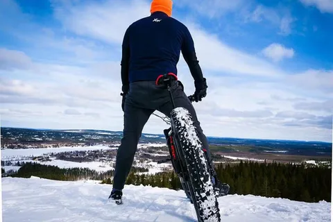 Fatbiking de invierno en Ivalo