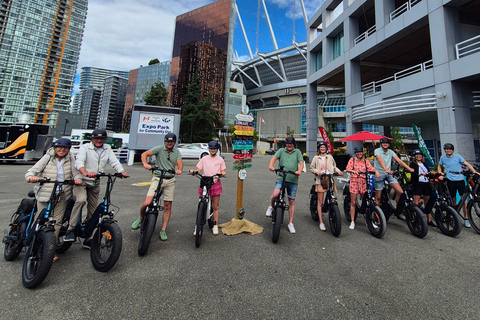 Vancouver Seawall: 3 Hour EBike Rental From Premium Location