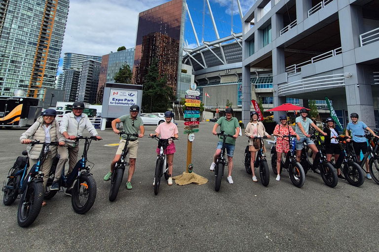 Vancouver Seawall: 3 Hour EBike Rental From Premium Location