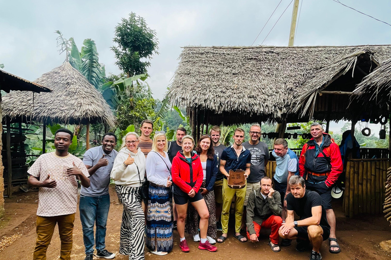 Arusha/Moshi: Cachoeira Materuni, Tour do Café e TermasSÓ CASCATAS DE MATERUNI + PASSEIO DE MOTORINA COM CAFÉ