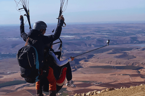 Marrakech: Atlas Mountains Paragliding Tour with Video