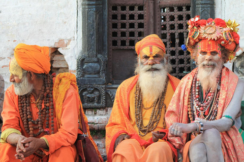 Kathmandu: 7 siti patrimonio dell&#039;umanità tour guidato di 1 giornoTour di 1 giorno in 7 siti dell&#039;UNESCO