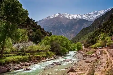 Dagtrip naar Ourika vallei en Hoge Atlas gebergte