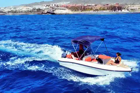 Puerto Colon: La Nina Boat self drive, No licence Tenerife