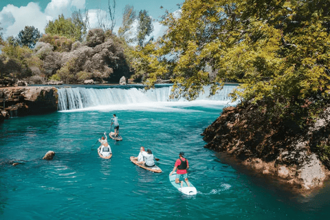 From Alanya: Side, Aspendos, and Manavgat Waterfall Tour