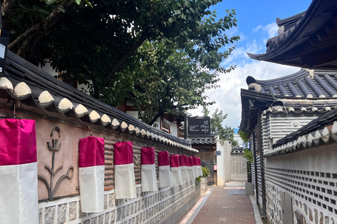 Seul: Pałac Gyeongbokgung i wioska Bukchon Hanok