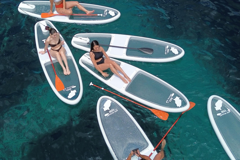 Ervaar Crystal paddle sup Tours + snorkel