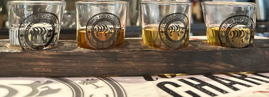 Charleston : visite et dégustation à la distillerie Striped Pig