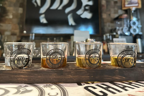 Charleston: tour e degustazione alla Striped Pig DistilleryCharleston: tour e degustazione alla distilleria Striped Pig