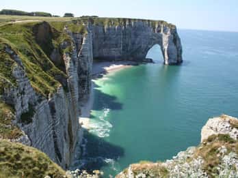 Le Havre nach Etretat & Honfleur : Private Tour für kleine Gruppen