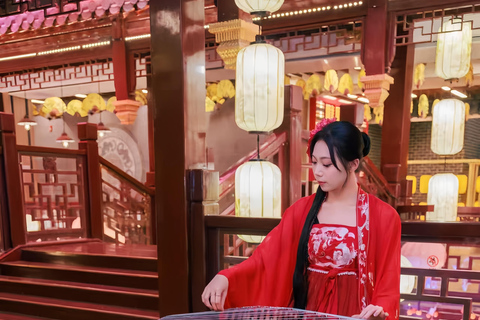 Shenyang: Manchu BanJin Feast with Live Performances Blue Seat（Regular）Meal+Costume+Makeup（ 2 days in advance）